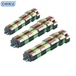 4 mm2 Push en carril DIN montado Terminal Lock, 2,5mm Din AIL SH ush-In Terminal ococks - Product Image 4