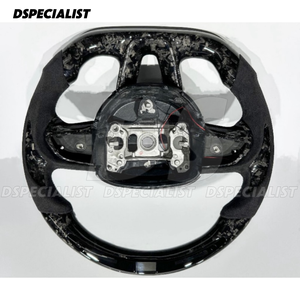 Phong cách màu đen dẫn sợi <span class=keywords><strong>Carbon</strong></span> tay lái cho Dodge Challenger sạc rtjeep theo dõi Hawk durango SRT scat gói 392 siêu ong - Product Image 4