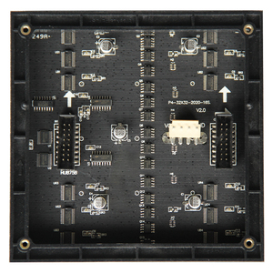 Высокое качество низкая цена внутренний светодиодный дисплей модуль 32x32 пикселей полноцветный 128*128 мм P4 светодиодный модуль - Product Image 2
