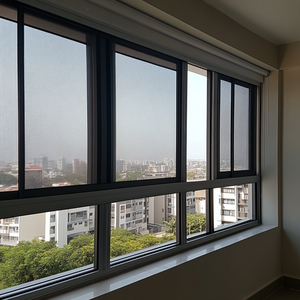 Custom Size Aluminum Sliding <strong>Window</strong> with Fixed Glass Hurricane Proof Impact <strong>Windows</strong> for Balcony Waterproof and Exterior Use - Product Image 3