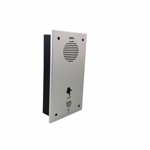 Sistema de intercomunicación de audio de red IP del fabricante Teléfono de puerta visual con video de alta definición