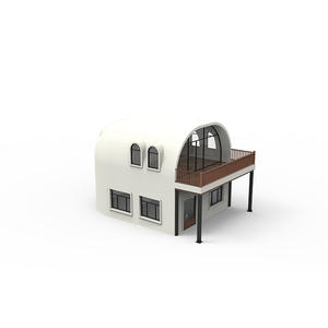 Design Economic Villa Ready Made Light Steel Prefabricated Modern Luxury Villa Modular <strong>House</strong> Warm Mobile Villa Export Canada VSZ - Product Image 2