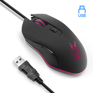 Mouse da Gaming cablato RGB con Design ergonomico tipo C connessione USB per PC portatile Smart Phone Laser 3600 di tracciamento - Product Image 1