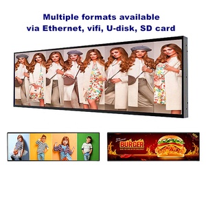 19.5inch Ultra-Wide Digital Signage <strong>LCD</strong> Monitor for Advertising for Elevator Car Bar Screen <strong>Displays</strong> with SDK <strong>Function</strong> - Product Image 4