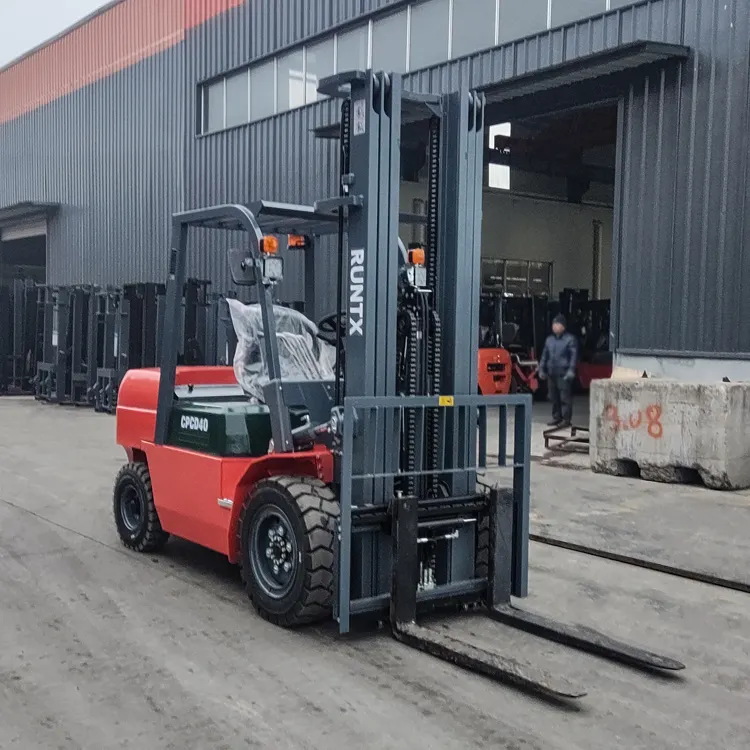 Pasokan langsung produsen truk Forklift besar Forklift Diesel Cina 1 Ton 3 Ton 5 Ton mesin Diesel pompa truk 2 tahap/3 tahap