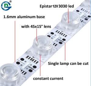 Diguang Smd3030 Edge <strong>Led</strong> Light Bar Dc12V <strong>Led</strong> Strip Bar 18 <strong>Led</strong> for Advertising Sign Light Box - Product Image 2