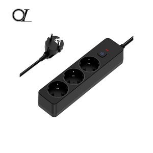 Enchufes inteligentes estándar de la UE OL con interruptor de escenario múltiple para toma de corriente de expansión de enchufe múltiple - Product Image 1