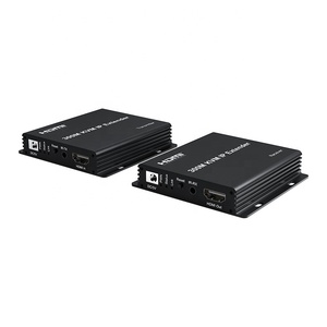 300M HDMI KVM IP扩展器通过Rj45以太网Cat6电缆HDMI分离器支持键盘鼠标1 TX到多RX通过网络交换机 - Product Image 1