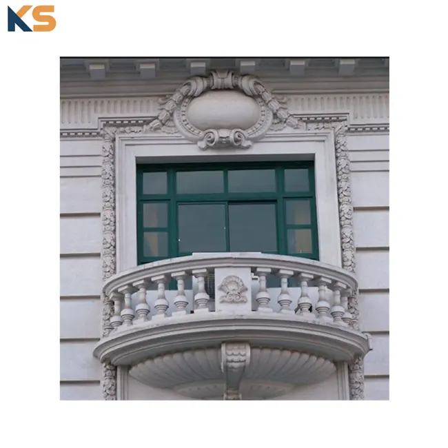 Cornice per finestre GRC modanatura decorativa in cemento per porte e finestre