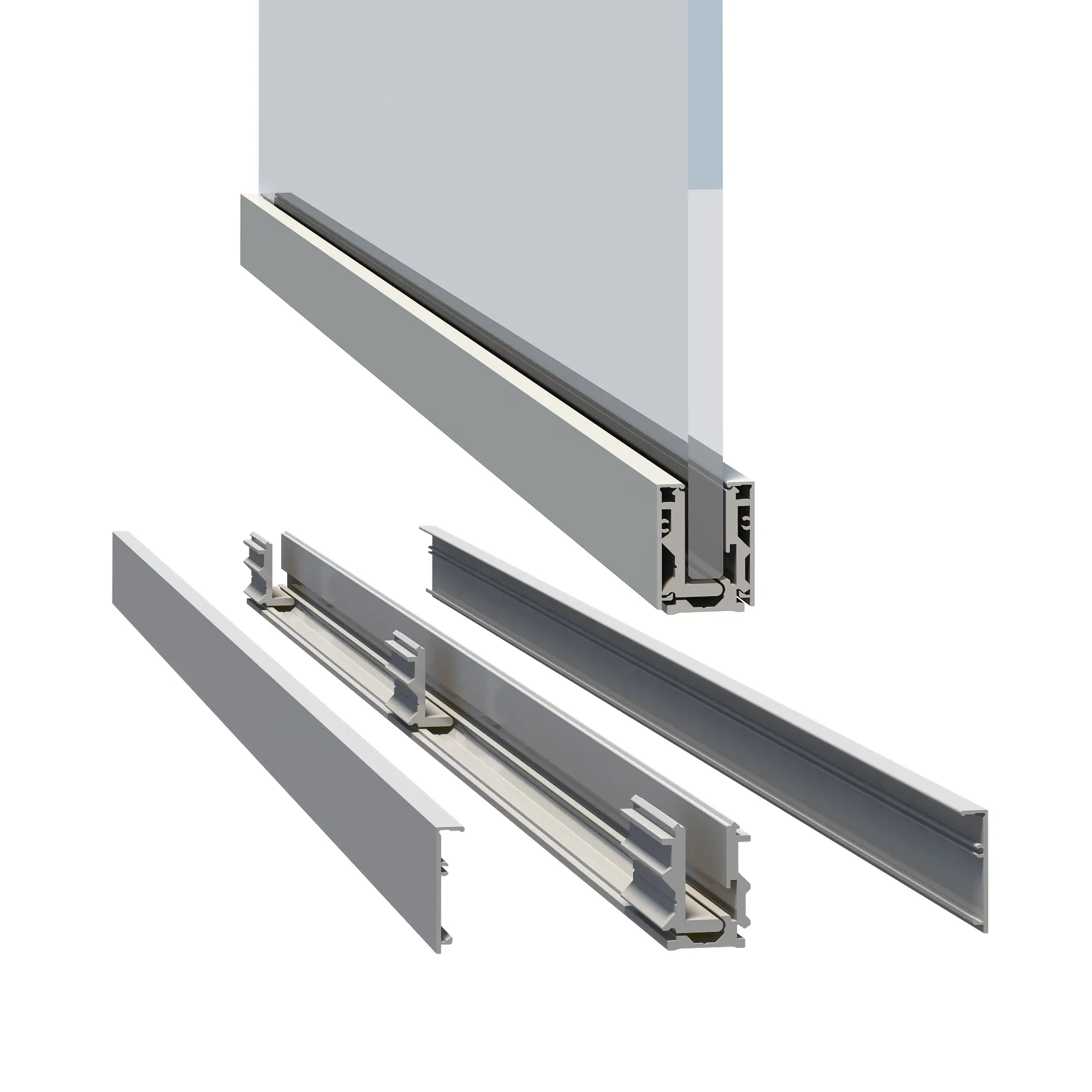 Personalizado Industrial anodizado extrudado alumínio preço fábrica OEM Building Kit System Para Senegal 0024- A