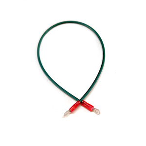 Halka terminali kablo demeti ile özel elektronik bakır tel ul 1007 24 Awg kablo montajı - Product Image 3