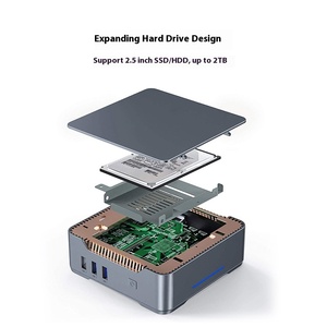 GK3-Pro Minipc N5105 <strong>Quad</strong> <strong>Core</strong> Supports Three-Screen Display Mini <strong>Computer</strong> for Business Office DDR4 8GB SSD - Product Image 3