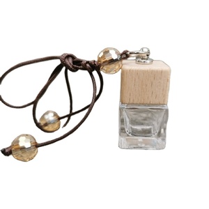 Tailai-ambientador colgante para coche, difusor de aceite esencial, estilo de flor, viales de Perfume, cadena colgante, embudo, 10ml - Product Image 2