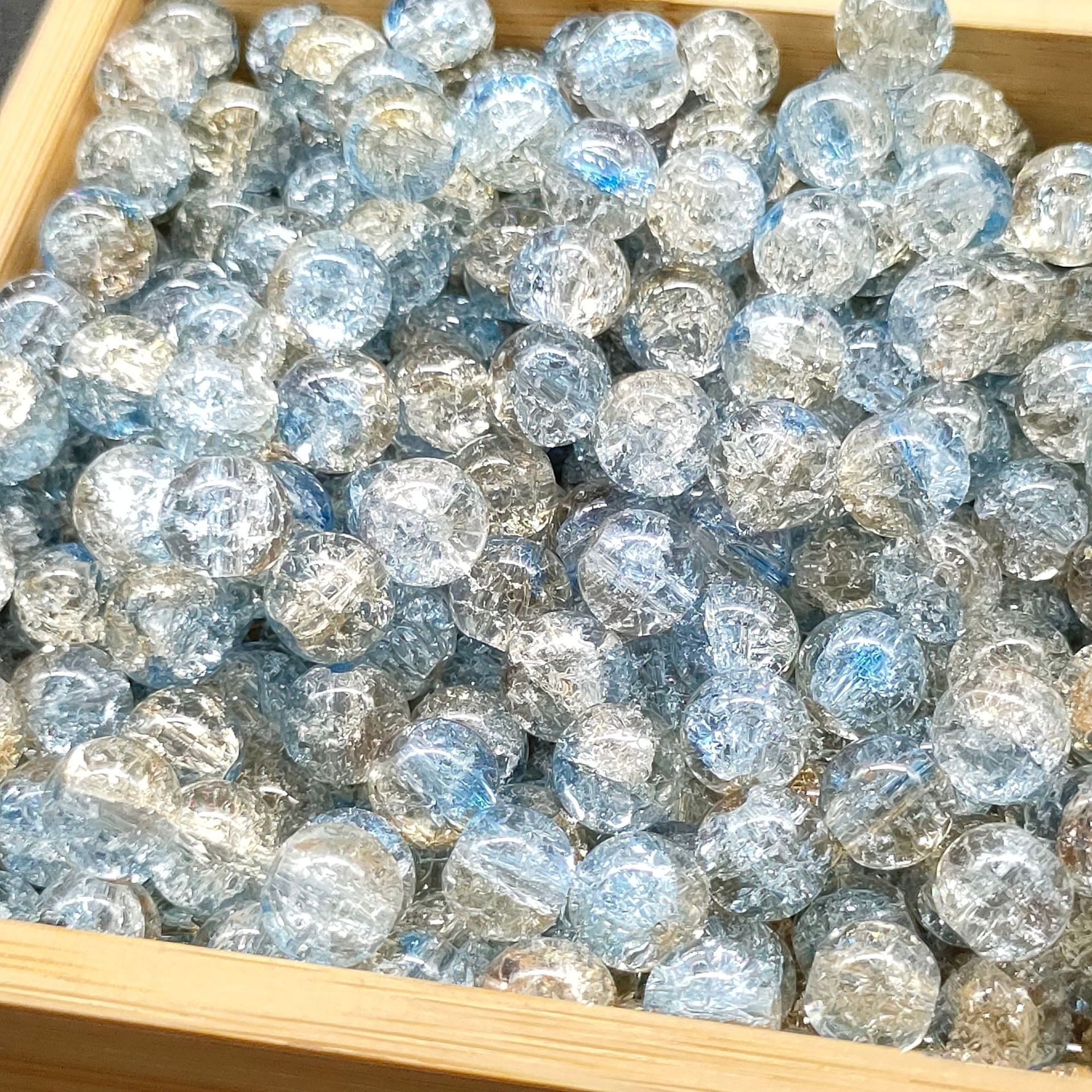 B12 oro-azul-8mm palomitas