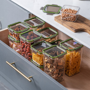 Tùy chỉnh nhựa thực phẩm cấp thực phẩm lưu trữ <span class=keywords><strong>container</strong></span> <span class=keywords><strong>Set</strong></span> Box lưu trữ chum <span class=keywords><strong>Set</strong></span> - Product Image 3