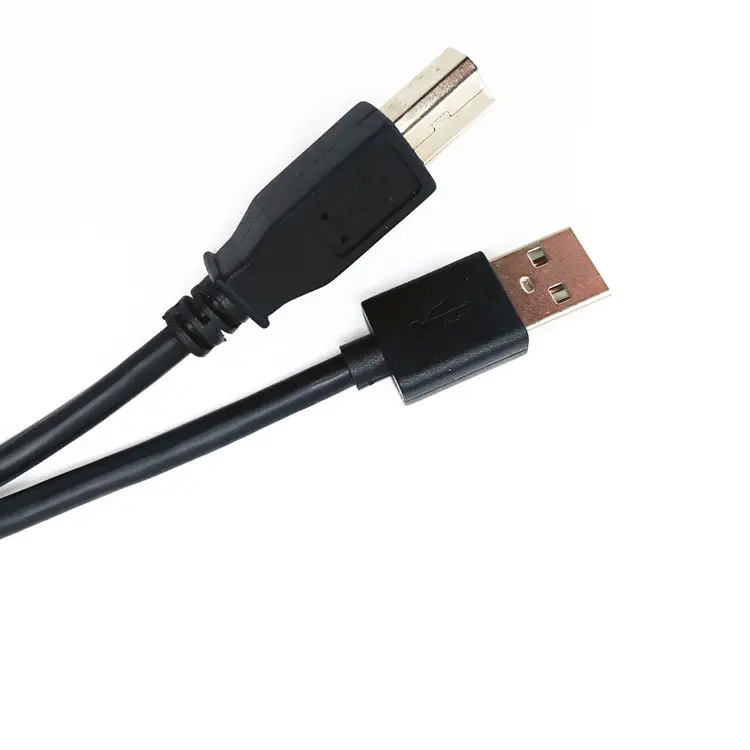 Yüksek hızlı USB 2.0 baskı kablo USB tip A erkek B erkek uzatma kablosu yazıcı tarayıcı Faxmachine All-in-one makinesi
