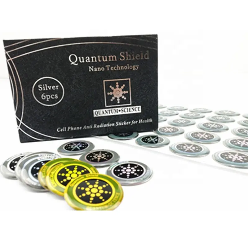 Hot Round 5グラムAnti Radiation Quantum Shield For Cell Phone EMF Protection Anti Radiation Sticker