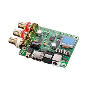 Nueva expansión de la placa decodificadora de Audio PENPOS Rasp compatible con fibra Coaxial I2S OUT para Rasp 3B 3B + 4B T0522