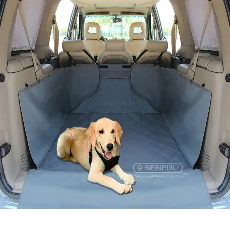 Pet cubierta de carga del trazador de líneas para SUV impermeable perro de carga de cubierta para SUV