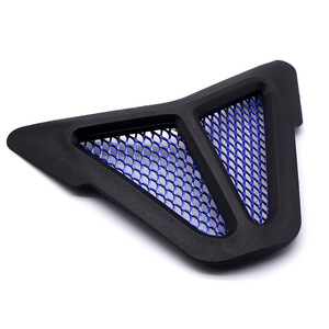 Yamaha R15 V3 için motosiklet modifikasyon parçaları için ön far hava girişi dekoratif levha koruyucu net - Product Image 6