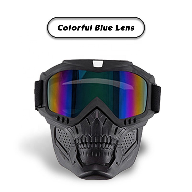 Colorful Blue Lens