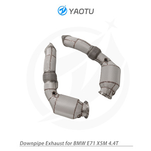 YT for BMW X5/X6/735/740 with 3.0T Engine High-efficiency <strong>Headers</strong> with Flared Interfaces Heat Insulation and OPF - Product Image 5