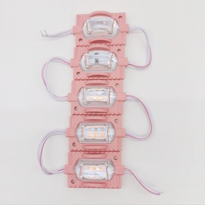 Super Bright 20pcs 3led 1.5W Injection LED Module <strong>String</strong> <strong>with</strong> Lens 12V Waterproof Advertising Light Sign Back Light - Product Image 2