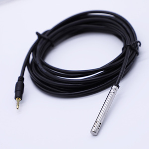 Sensor digital compacto de temperatura y humedad con rango de 0-100% RH y salida I2C para sistemas de control automatizados