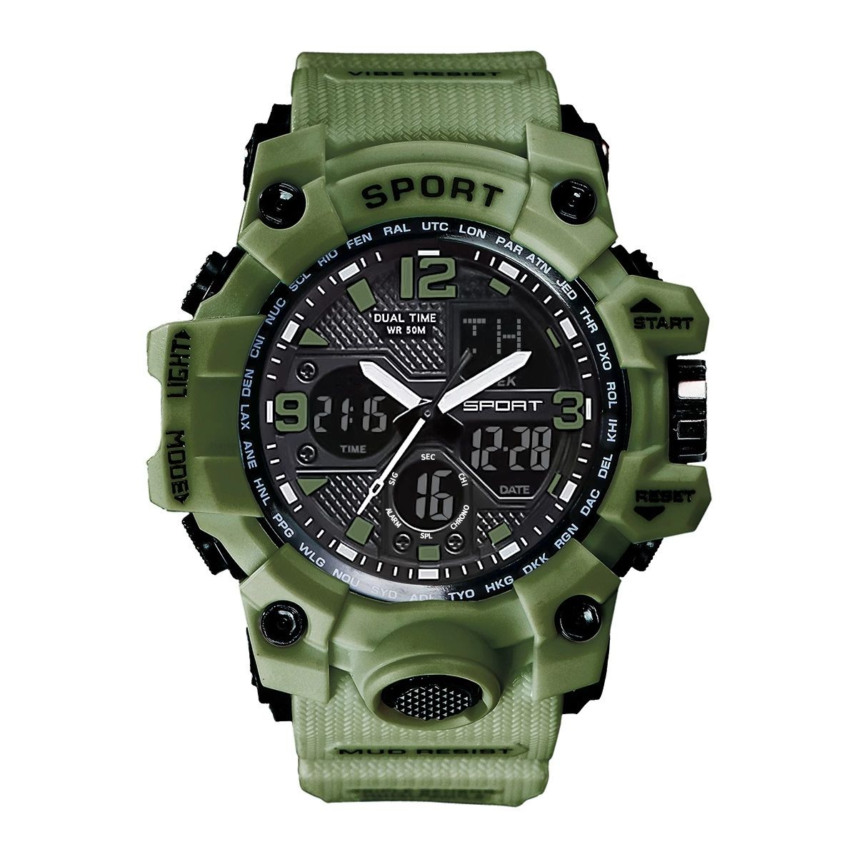 สีเขียว