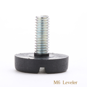 Đồ nội thất leveler M6 chủ đề sắt Vít Vòng nhựa cơ sở tủ bàn chân ghế chân Chiều cao có thể điều chỉnh đồ nội thất san lấp mặt bằng - Product Image 6