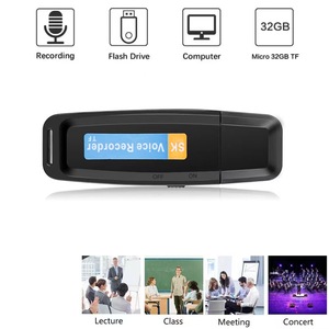 Portable High Quality USB Flash Drive Maximum Support 32GB Recording U Disk Mobile Digital <strong>Recorder</strong> Receiver - Product Image 6