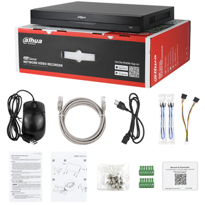 录像机摄像机4K Nvr 16通道4k夜视大华16Ch 2Hdd 1U网络录像机 - Product Image 6