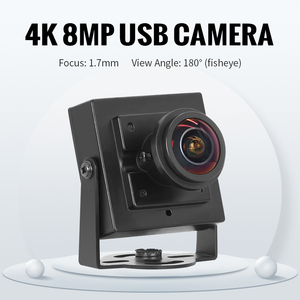 8MP 1.7mm 180-degree Fisheye Lens 4K HD Webcam 30fps CMOS <strong>Sensor</strong> 3200 Imx317 Mini USB Industrial <strong>Camera</strong> UVC for Face Recognition - Product Image 2