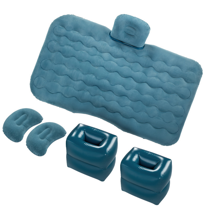 Tabouret de rangement à motif ondulé standard vert foncé