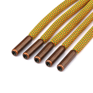 Fashion Polyester With Tips <strong>String</strong> Garment Cord Silicone Dipped Draw Cords - Product Image 2