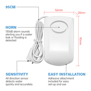 Protection House Water Pipe Leak <strong>Sensor</strong> Device Wifi Smart High Sensitive Flood Detector Alarm Tuya Water Leak <strong>Detection</strong> <strong>System</strong>