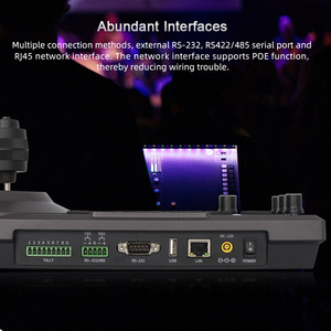 KC20 multifunzione PTZ controller RS232 RS485 POE PTZ telecomando Joystick tastiera Controller per sistema di conferenza - Product Image 4