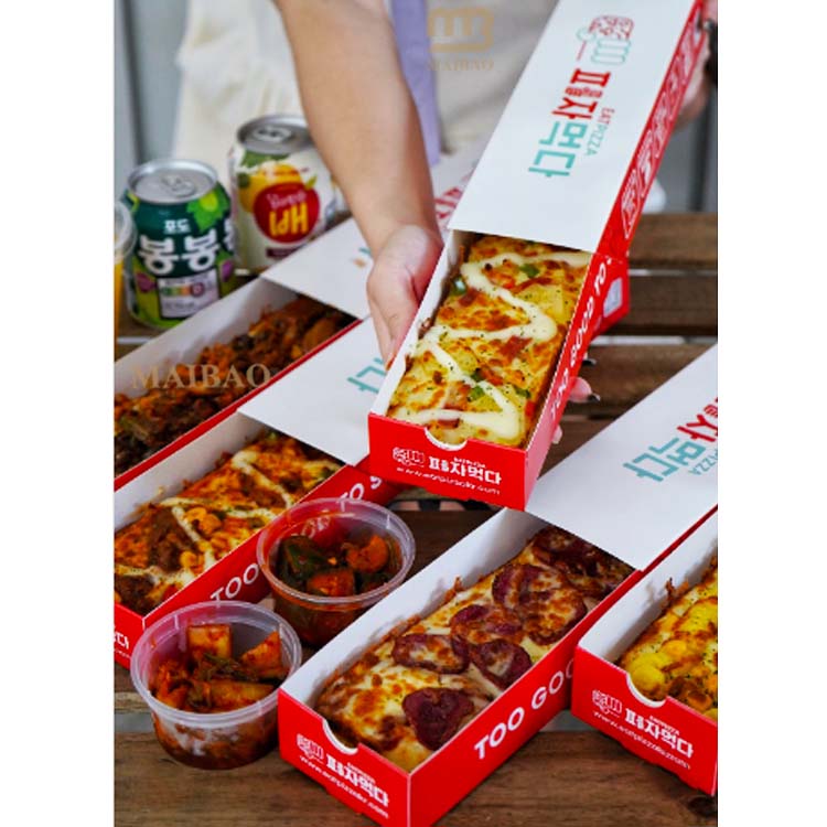 boîte à pizza à emporter