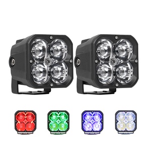 OGA Exclusive <strong>Spot</strong> <strong>Led</strong> Retrofit Kit 3 Inch RGB <strong>Led</strong> Light for Car - Product Image 1