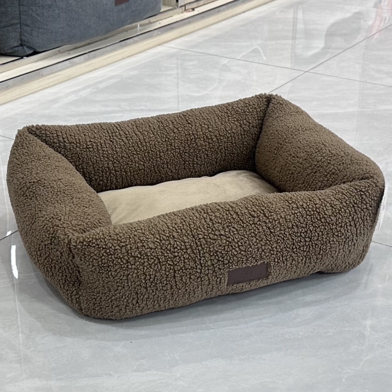 sherpa + fourrure de vison + tissu antidérapant + coton PP