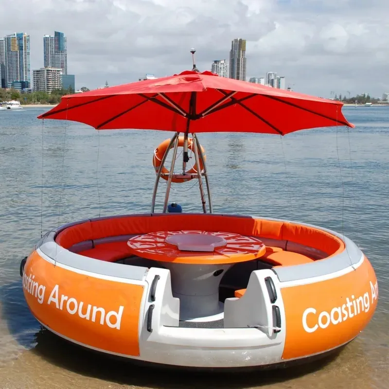 Waterpark Vrijetijdsuitrusting Speedboot Elektrische Donuts Bbq Boot