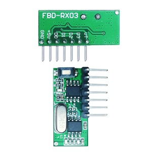 433mhz df tx/rxデータ送信機受信機モジュールワイヤレス送信キット100m長距離RFモジュールリモート受信機 - Product Image 3