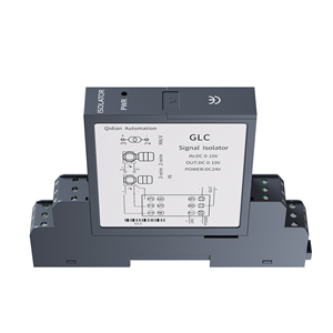 Aislador de señal analógica de 0-10V a 0-5V DC24V 0-10mA Entrada 4-20mA 0-5V Salida 1 en 2 Convertidor de aislador de señal de corriente de voltaje de salida - Product Image 1