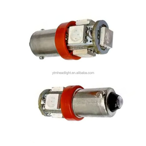BA9S 5 <strong>LED</strong> 5050SMD AC/DC <strong>6.3V</strong> 0.5W Pinball <strong>LED</strong> Light Bulbs Machine Lights Lamp Non-ghosting Anti Flickering - Product Image 1
