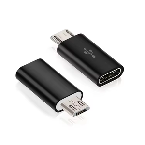 OEM USB2.0マイクロBオス-タイプCメスミニアダプターホットセール充電およびラップトップDCおよびAC出力用のOTGのデータ転送 - Product Image 1