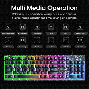 Onikuma Tz3002 3 N 1 Oem Custom Pc Gaming Combo Wired <strong>Keyboard</strong> and <strong>Keyboard</strong> Mouse Combos Gaming <strong>Keyboards</strong> for Ps4 - Product Image 6