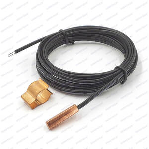 Sensor de temperatura NTC para aire acondicionado, montaje de sonda con tubo de cobre 5x25, SENSOR de resistencia analógico