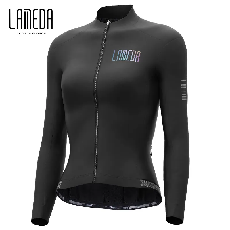 LAMEDA-ropa de ciclismo térmica ajustada a prueba de viento para mujer, gran oferta