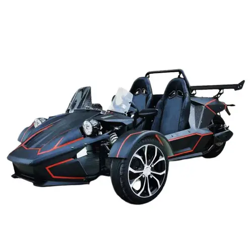 KNL גבוהה מהירות Ztr Trike Roadster 10KW ליתיום סוללה חשמלי מירוץ טרקטורונים שלושה גלגלי כונן אופנוע