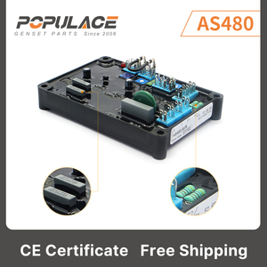 Einphasige Bürstenlose Generator Schaltung Diagramm AVR AS480 - Product Image 2